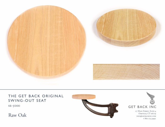 Get Back Inc - Swing out Seat - Raw Oak PDF