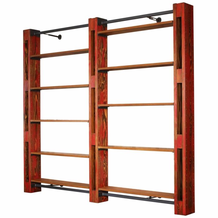Vintage Industrial Shelving Unit by Get Back, Inc. (Patented)