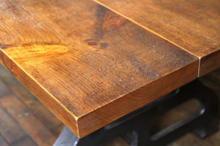 Cast Iron & Wood Great Table