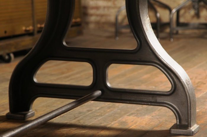 Cast Iron & Wood Great Table