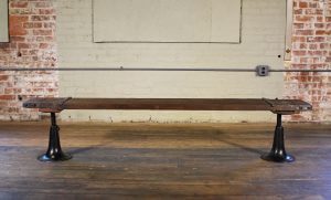 Adjustable Scaffold Bench