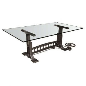 The Original Crank-Up Table Base with Chain-Drive