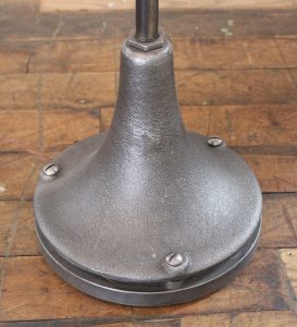 Cast Iron Floor Lamp Trumpet Base