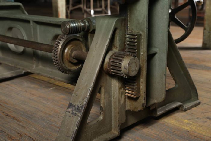 Cast-Iron Crank-Up Conference Table