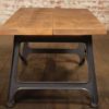 cross-brace coffee table