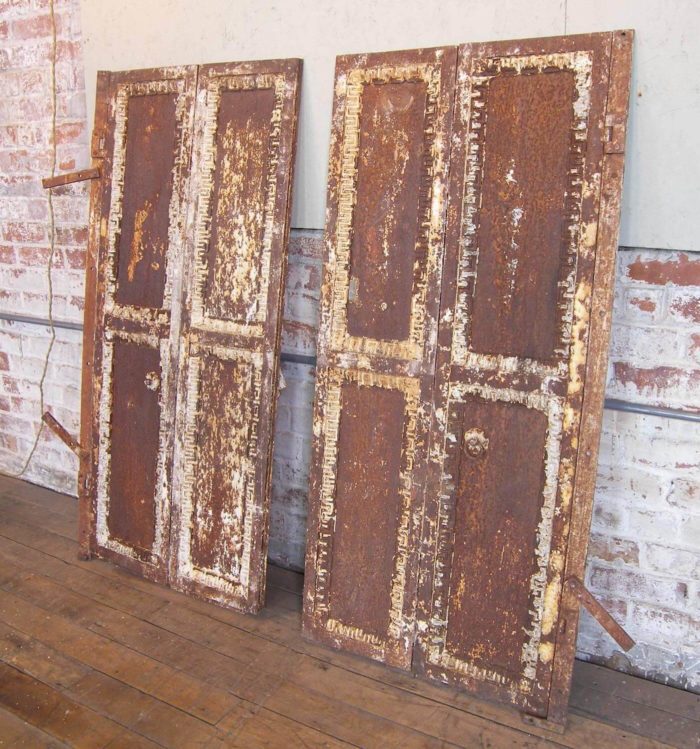 Neoclassical Iron Doors