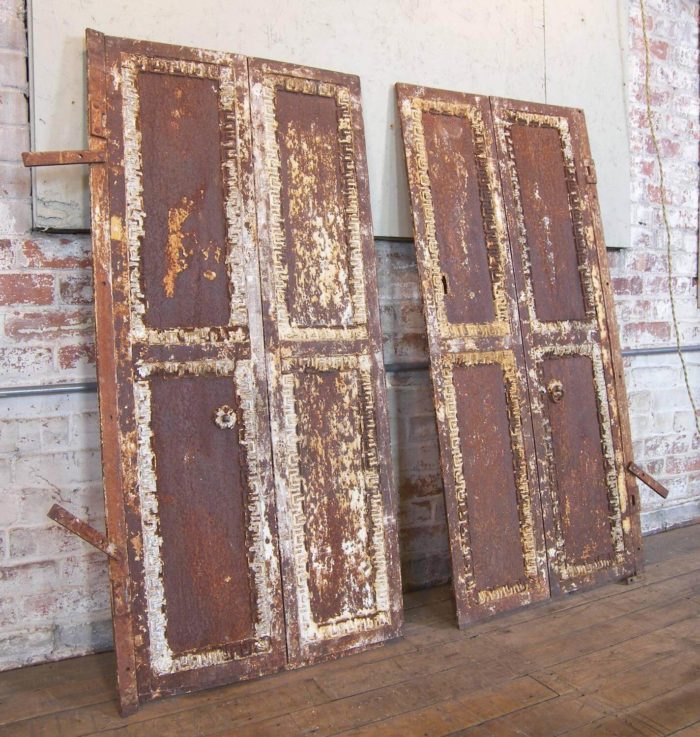 Neoclassical Iron Doors
