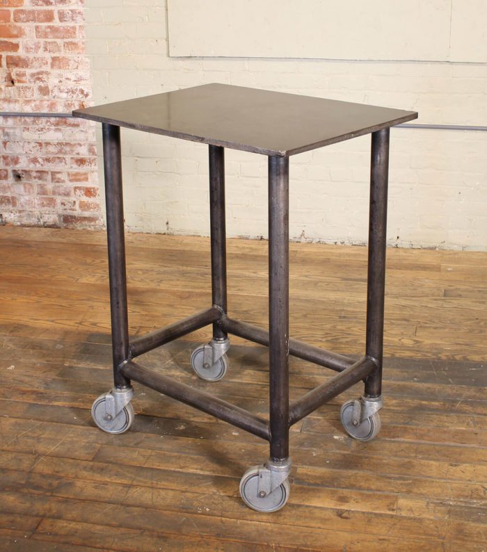 Industrial Modern Rolling Bar Cart