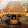 Bar-Height Pub Table with Swing-Out Seats