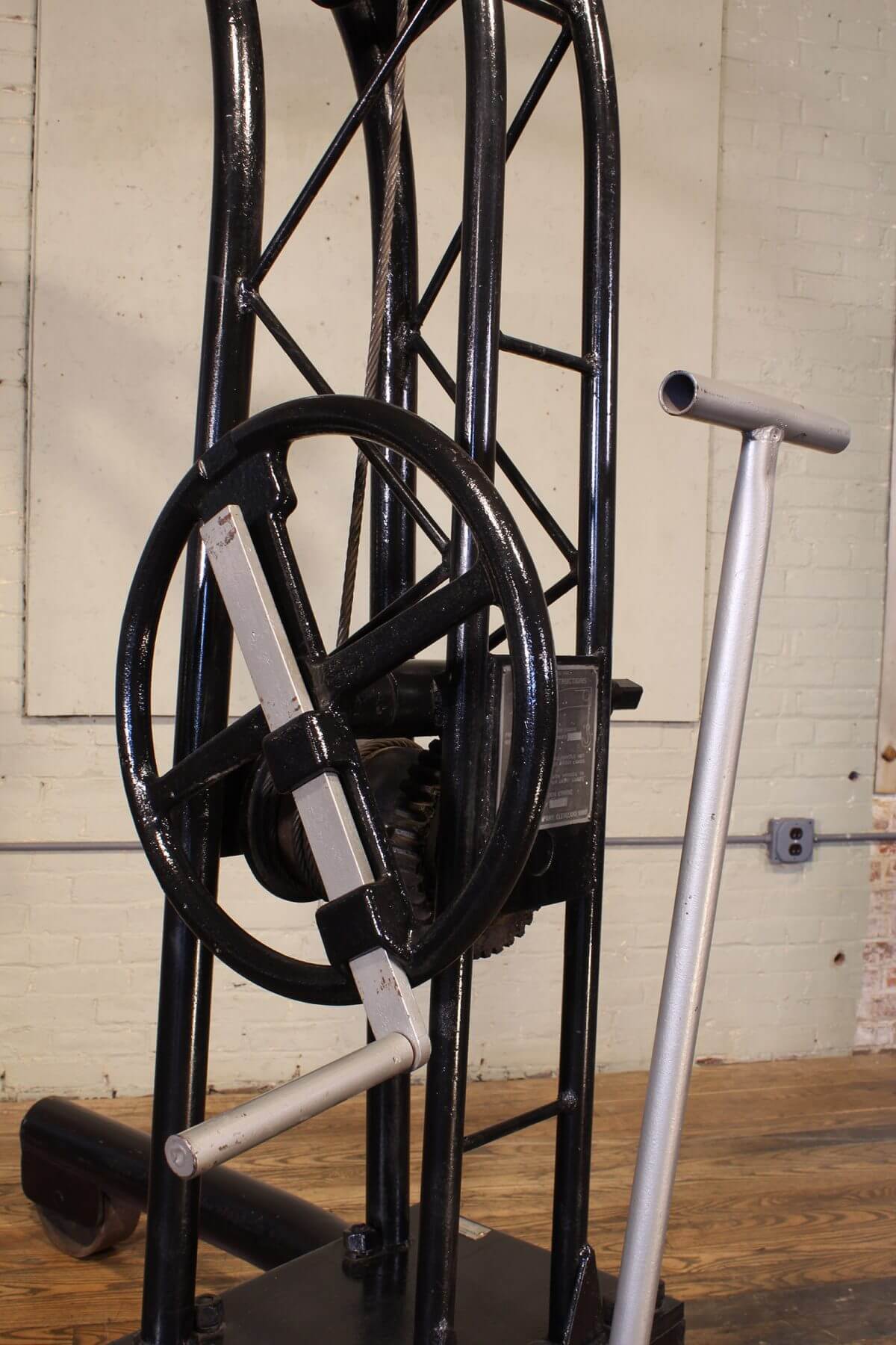 Portable Engine Hoist SOLD Vintage Industrial by Get Back, Inc