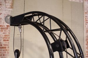 Vintage Industrial Chair Stand