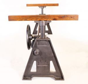 Reclaimed Industrial Adjustable Conference Table