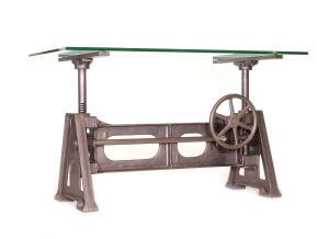 Vintage Industrial Greeting Table