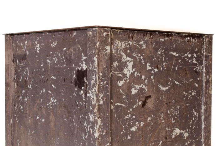 Vintage Distressed Steel Cabinet