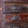 Distressed Factory Storage Cabinet