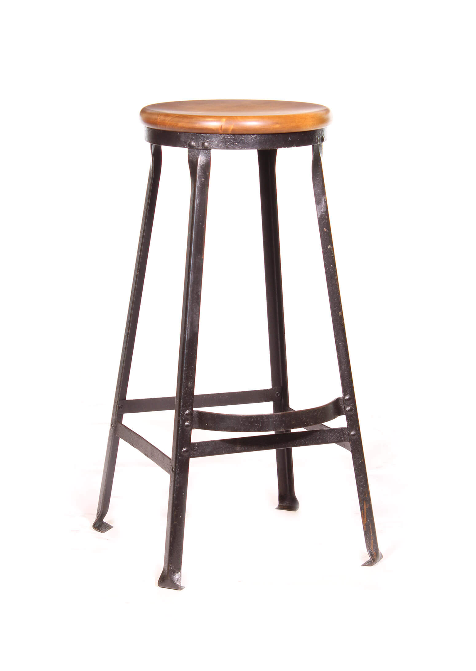 Factory Shop Stool - Vintage Industrial by Get Back, Inc