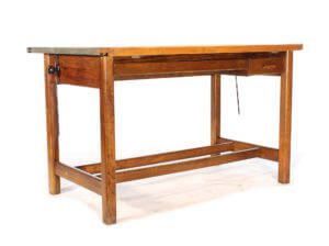 Vintage Hamilton Oak Drafting Desk