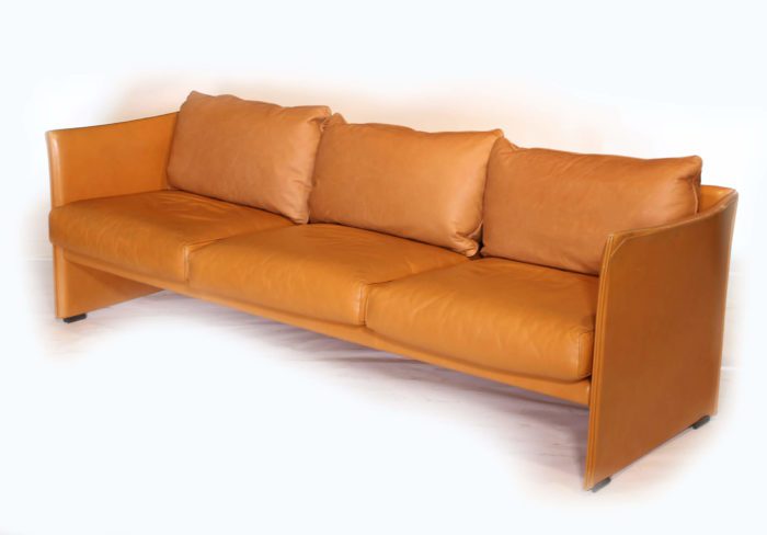 Mario Bellini Tilbury Leather Sofa