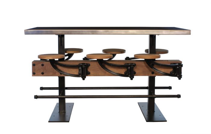 Industrial Bar Height Table