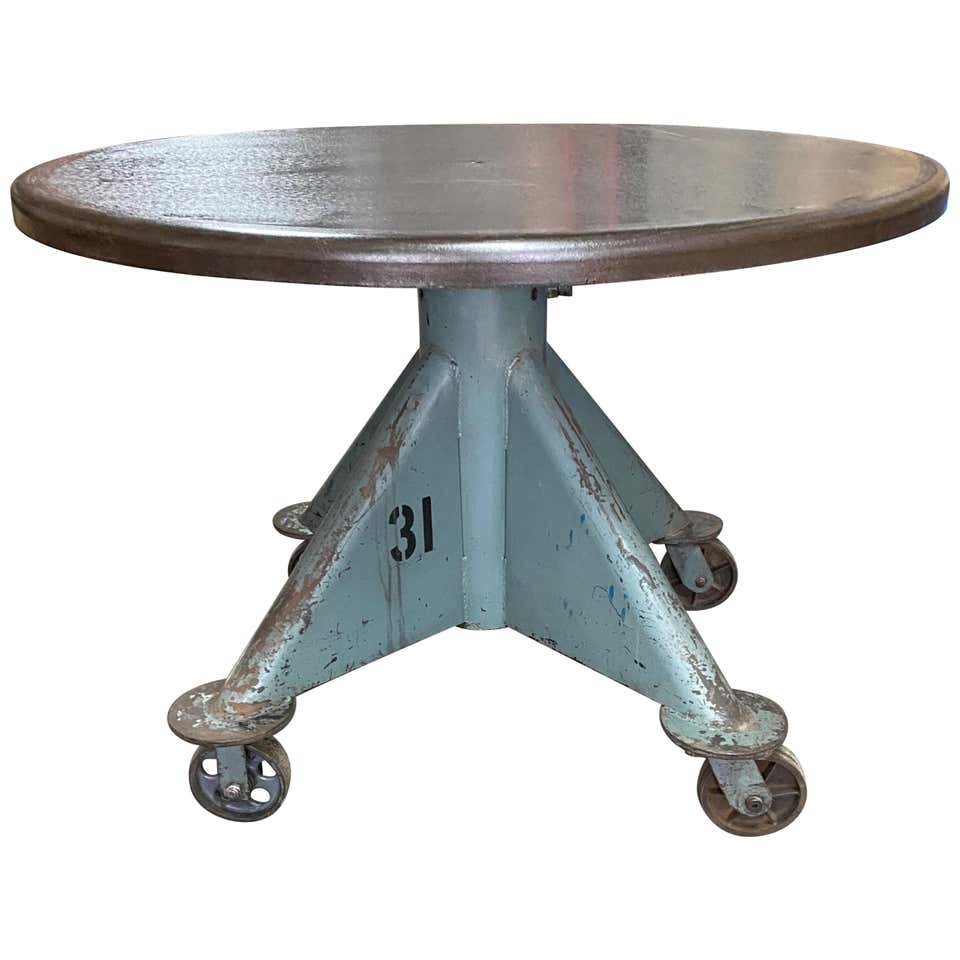 Number 31 Dining Table SOLD Vintage Industrial By Get Back Inc