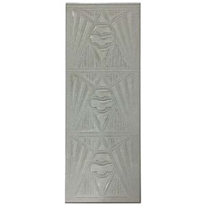 Carved Decorative Architectural Vertical Glass Panel