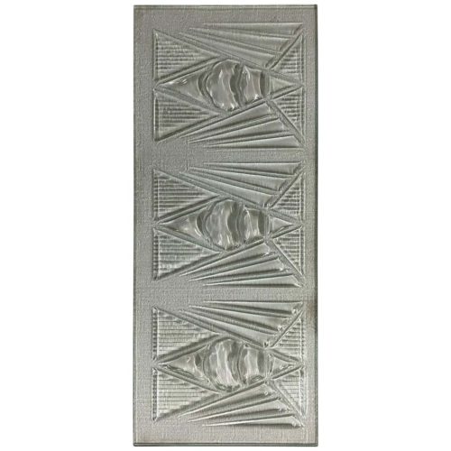 Carved Decorative Architectural Horizontal Glass Panel