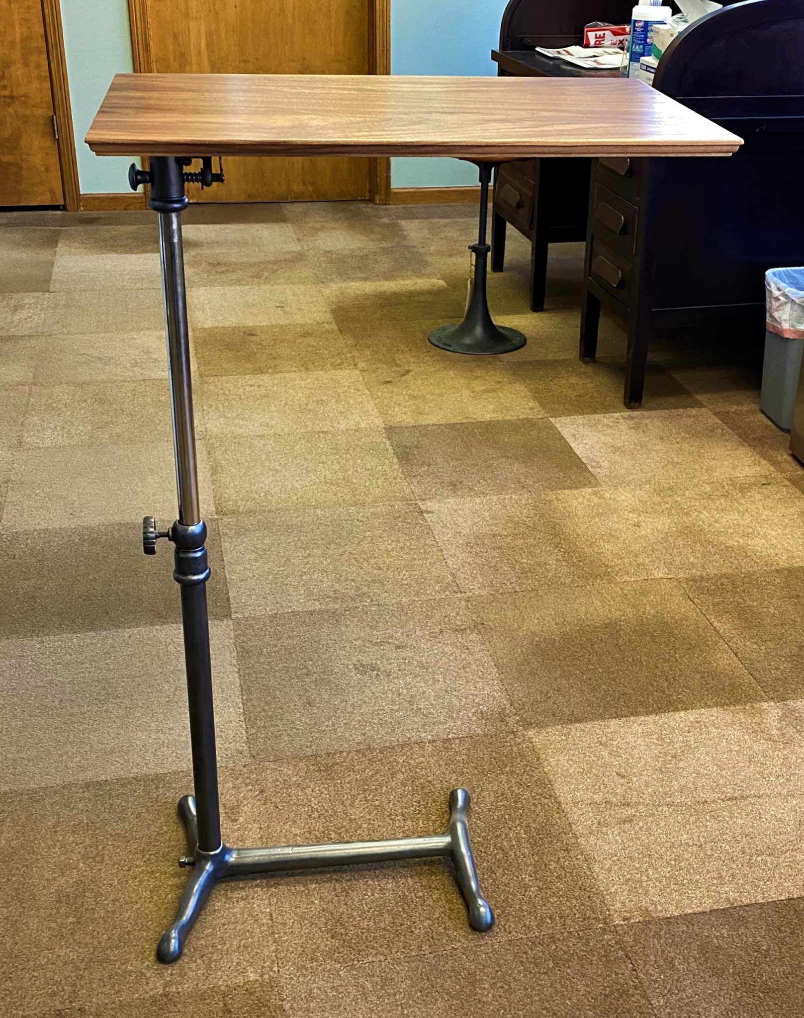 Vintage TiltTop Table SOLD Vintage Industrial by Get Back, Inc