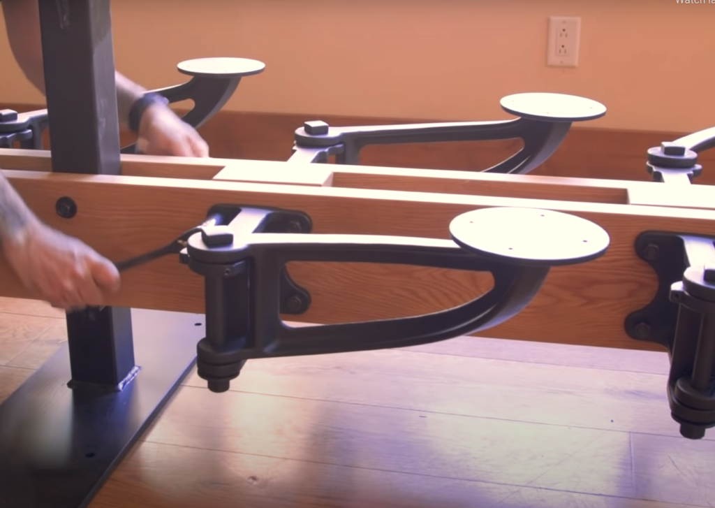 The Original Swingout Seat Table HARDWARE KIT Vintage Industrial by