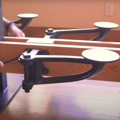 The Original Swingout Seat Table HARDWARE KIT Vintage Industrial by