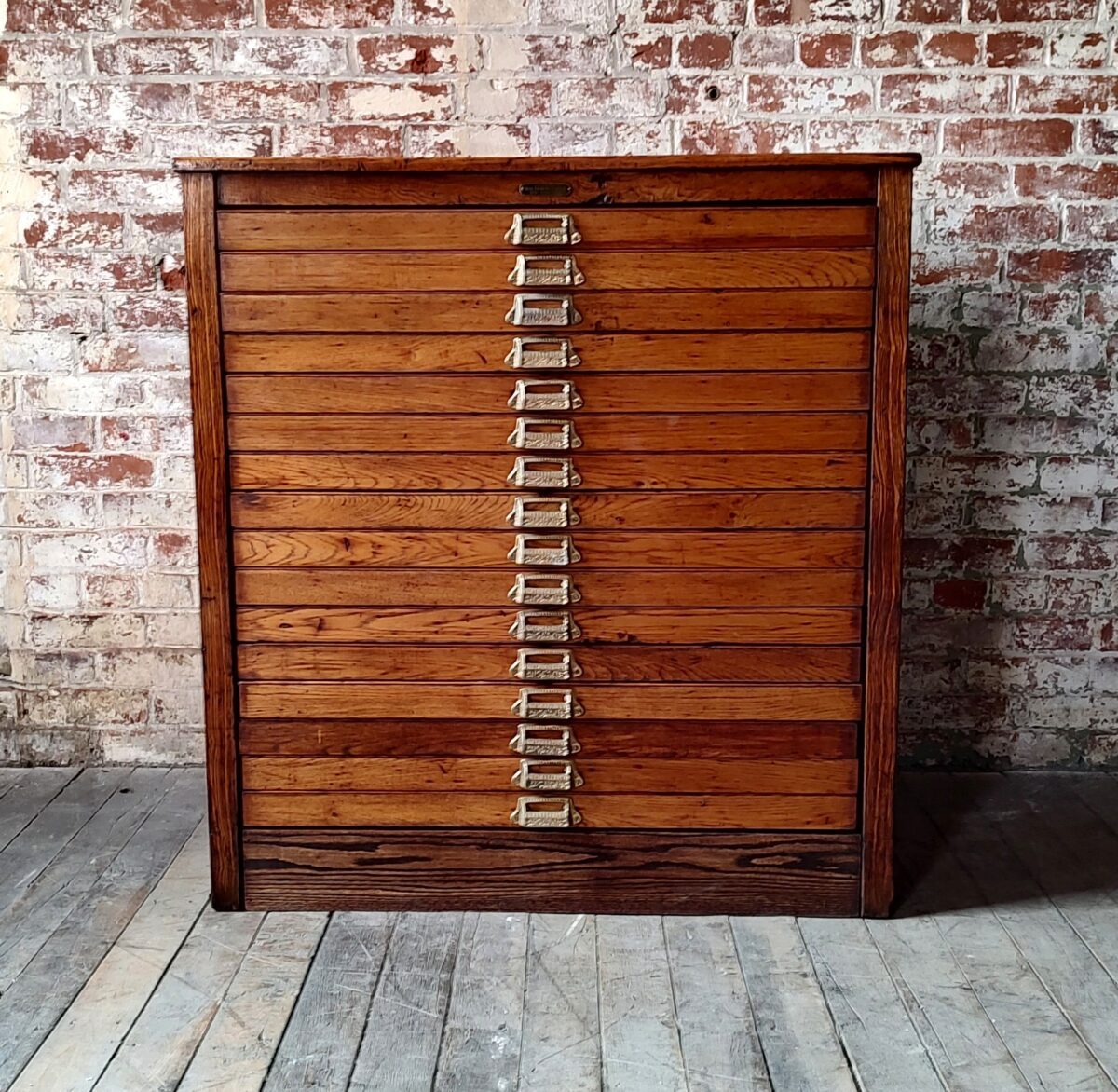 Vintage Flat File Cabinet - SOLD - Vintage Industrial by Get Back, Inc