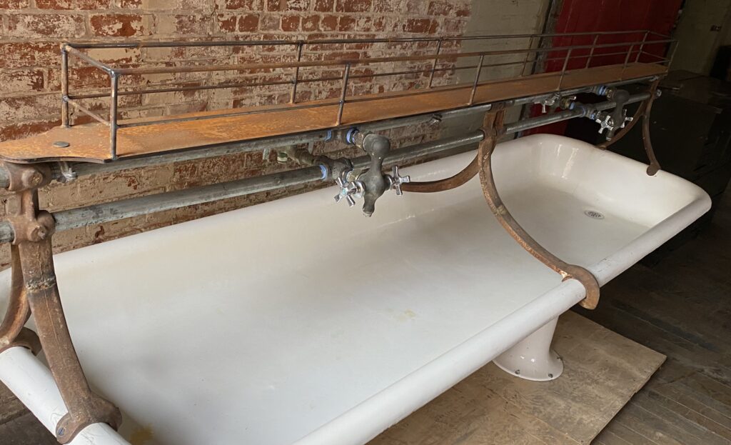 Fully Functional Vintage Trough Sink - SOLD - Vintage Industrial by Get ...