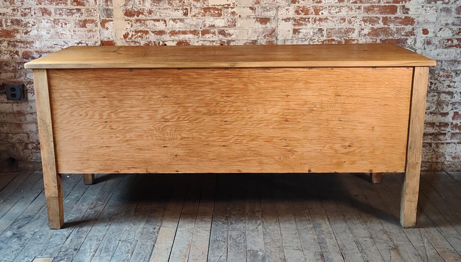 Vintage Wooden Flat File Cabinet - SOLD - Vintage Industrial by Get ...