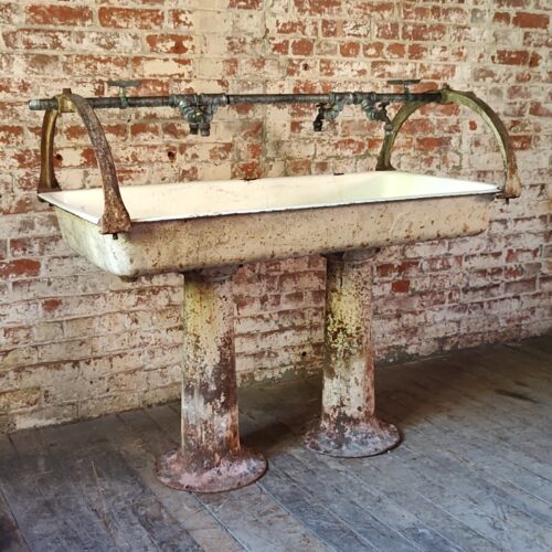 Vintage Industrial Trough Sink by Standard Supply Co.