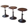 Antique Industrial Backless Dining Stools