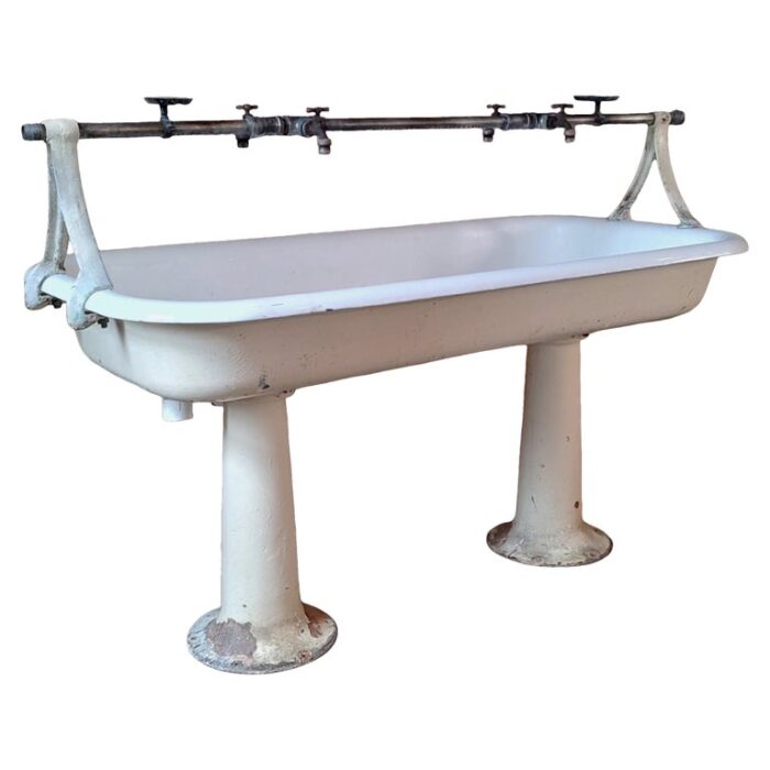 Antique Industrial Factory Trough Sink