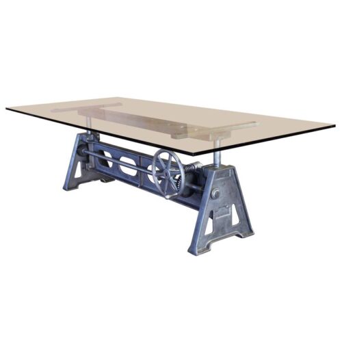 The Original Crank-Up Dining / Conference Table Base