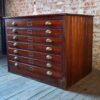 Vintage Seven Drawer Flat File