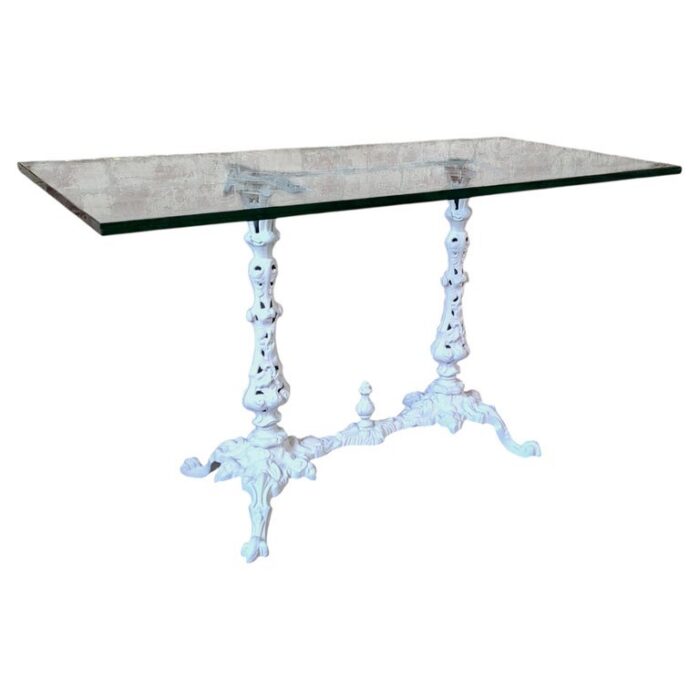 Antique Coalbrookdale Garden Table