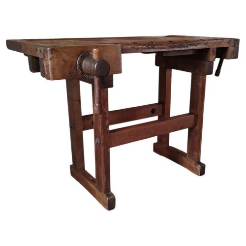 Antique Distressed Christiansen Workbench