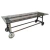 Antique Rolling Factory Table Base