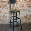Antique Industrial Drafting / Bar Stool