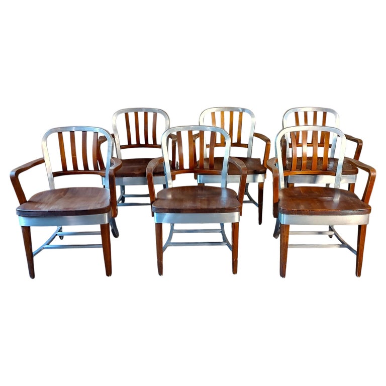 Vintage Shaw Walker Armchairs