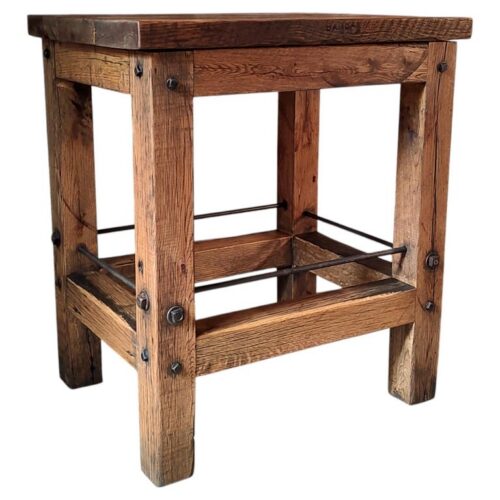 Kitchen Island / Display Table with Reclaimed Wood