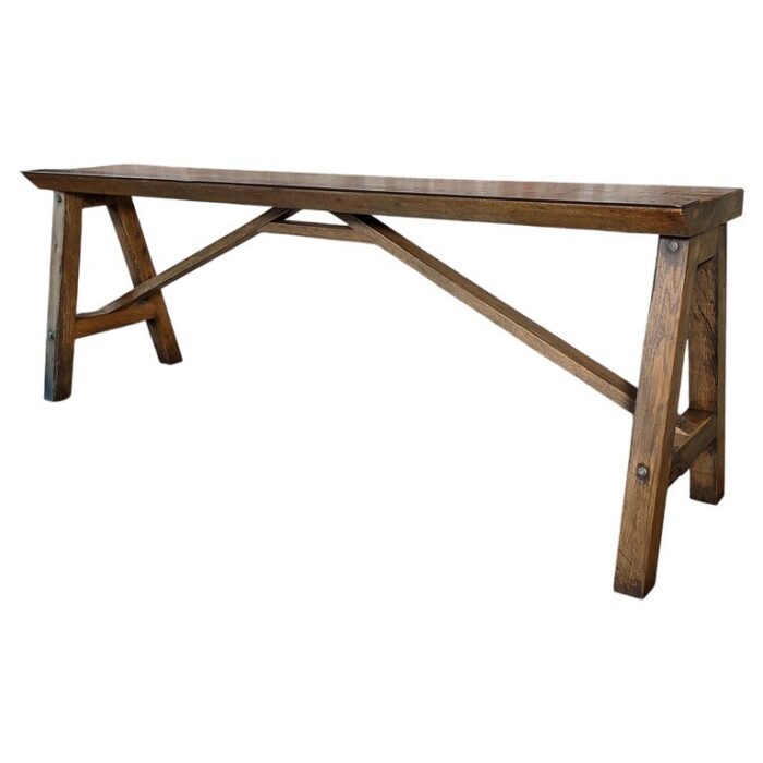 Vintage Industrial Console / Foyer Table