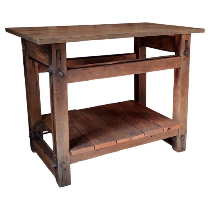 Antique Primitive Display / Console Table