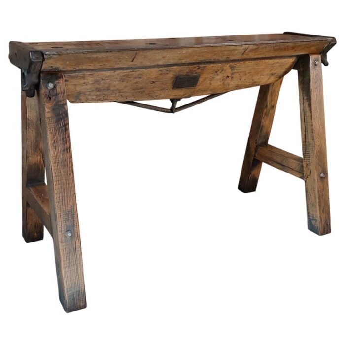 Vintage Industrial Console / Sofa Table
