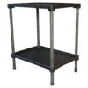 Antique Industrial Steel End / Side Table